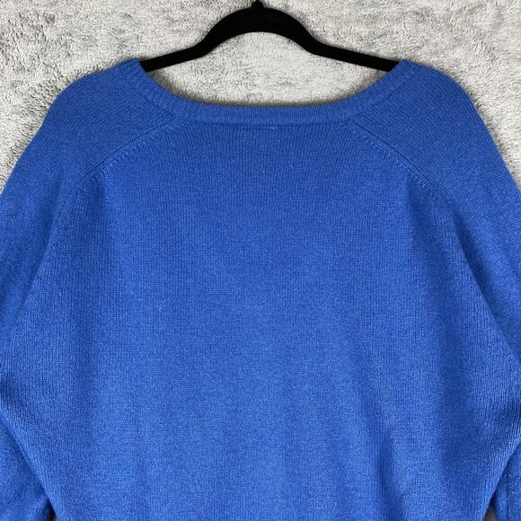 John Martin Sweater Mens XL V Neck Lambswool Blend Pullover Soft Warm Knit - Picture 7 of 16